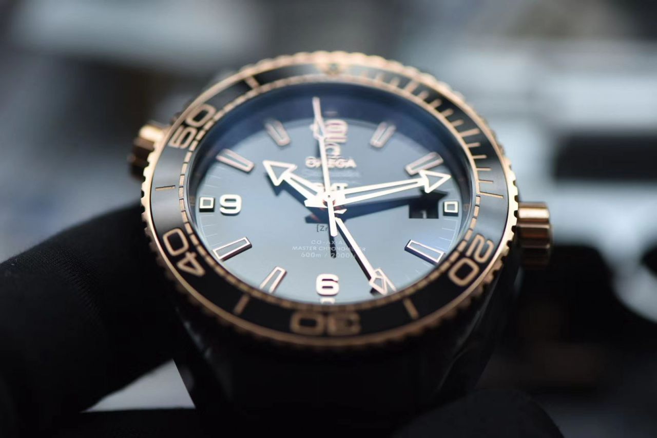 VS Factory OMEGA Seamaster 深海之黑全 Composite  top  Replica OMEGA Watches 215.63.46.22.01.001 wrist watches  / M609