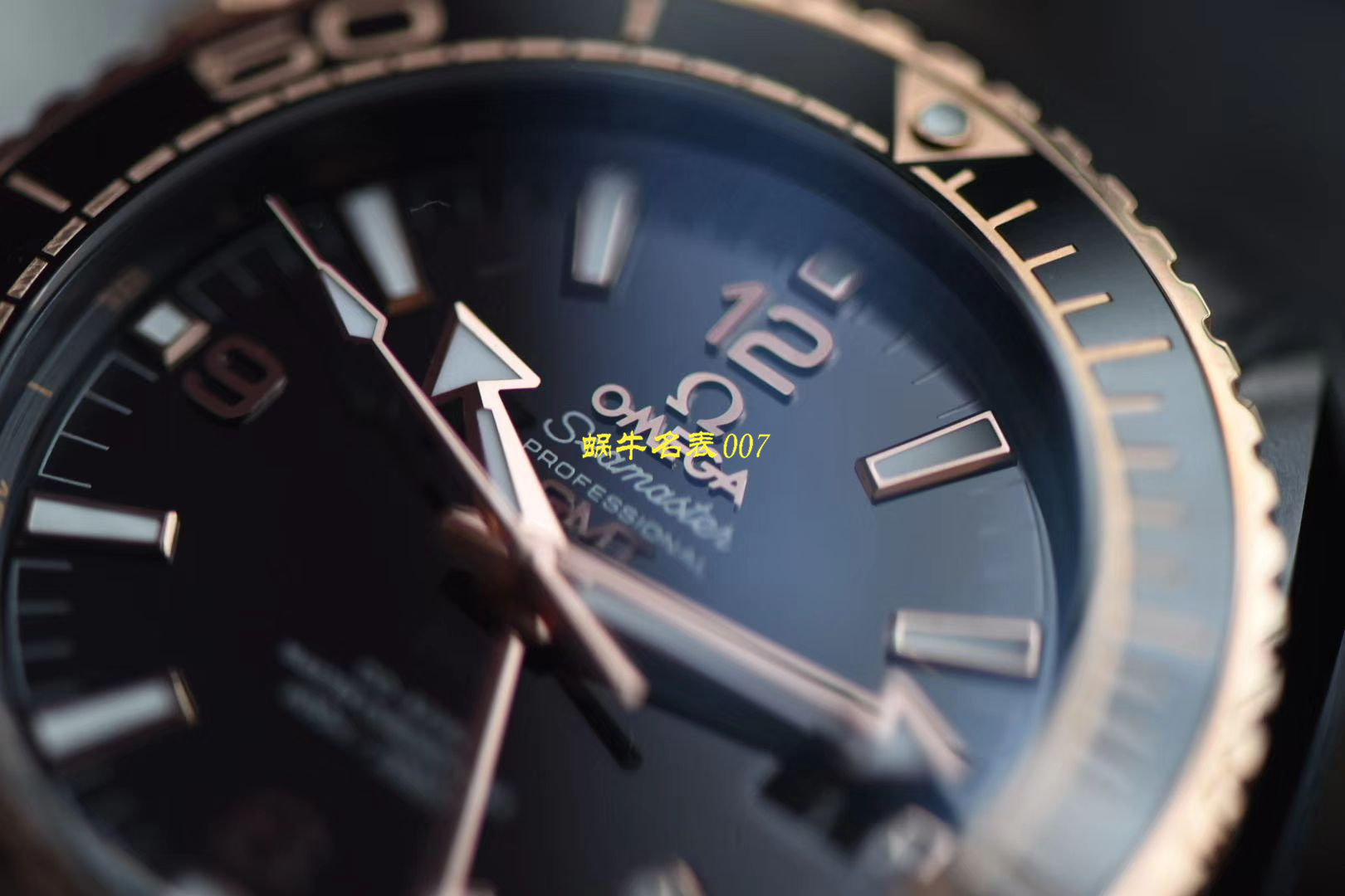 【 Video analysis VS Factory 深海之黑间金之王】OMEGA海洋宇宙600米 Replica Copy  Watches 215.63.46.22.01.001 wrist watches  / M660
