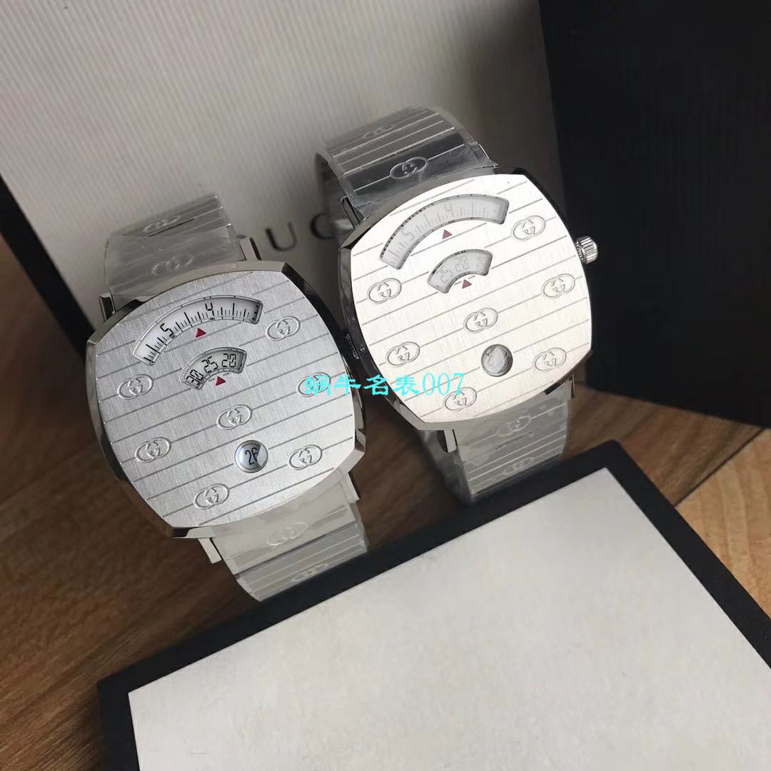 【渠道原单】original Gucci,‌古驰‌新款 Grip‌系列 wrist watches YA157403，YA157401 Watches  / GUCCIKK19