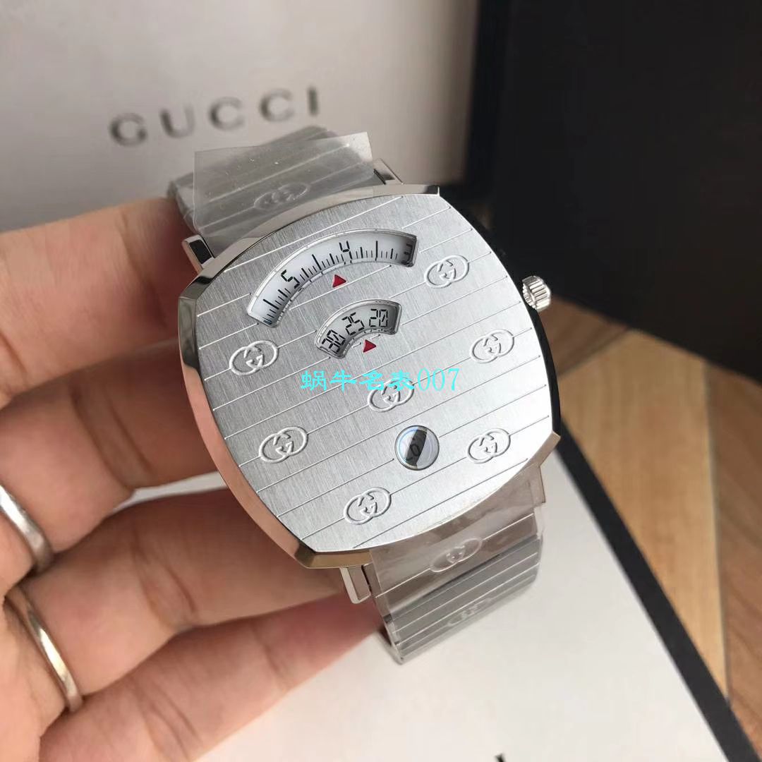 【渠道原单】original Gucci,‌古驰‌新款 Grip‌系列 wrist watches YA157403，YA157401 Watches  / GUCCIKK19