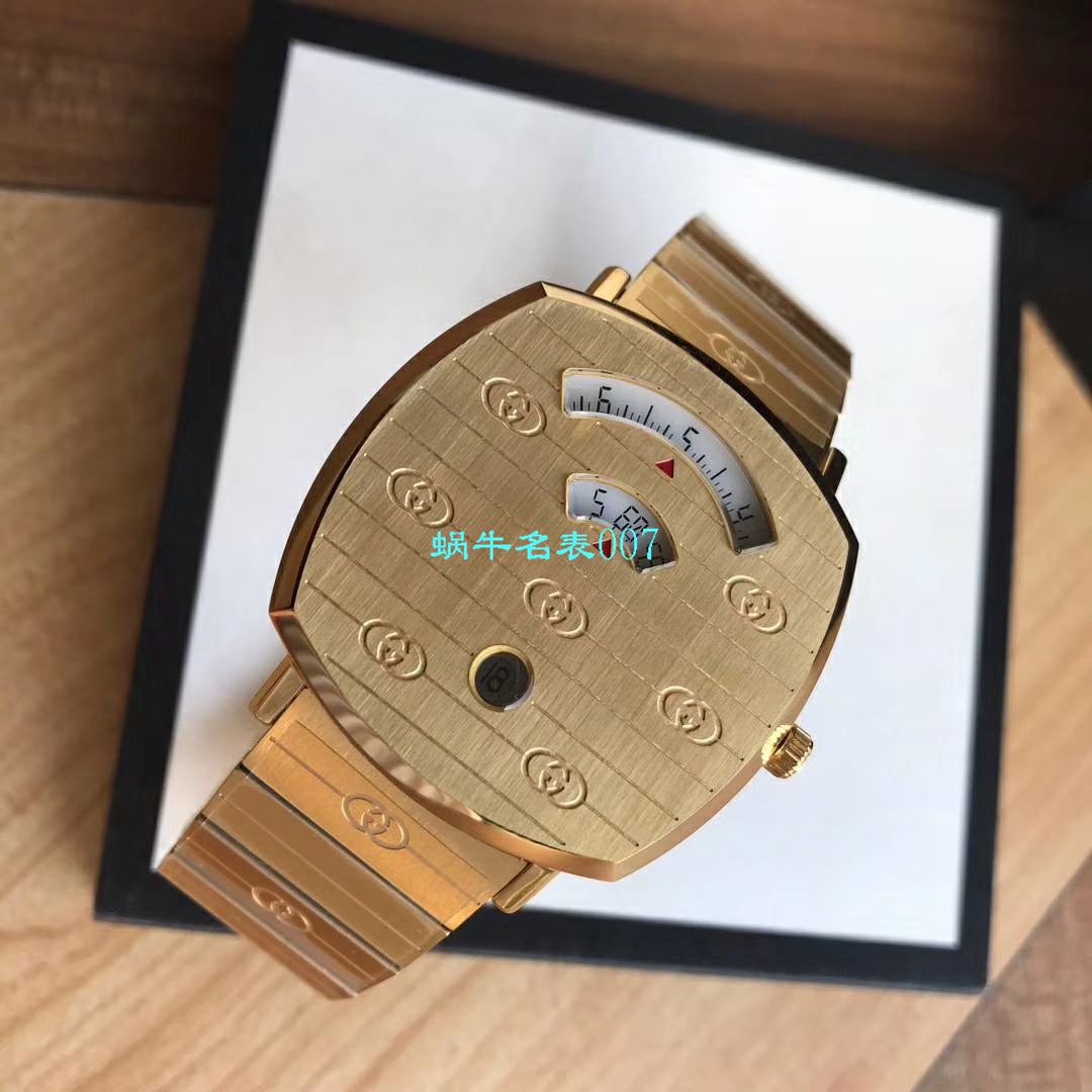 【渠道原单】original Gucci,‌古驰‌新款 Grip‌系列 wrist watches YA157403，YA157401 Watches  / GUCCIKK19