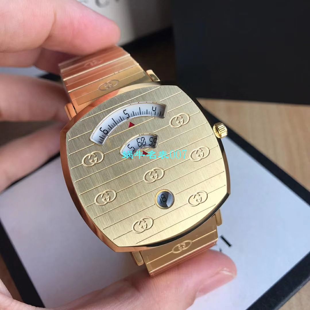 【渠道原单】original Gucci,‌古驰‌新款 Grip‌系列 wrist watches YA157403，YA157401 Watches  / GUCCIKK19