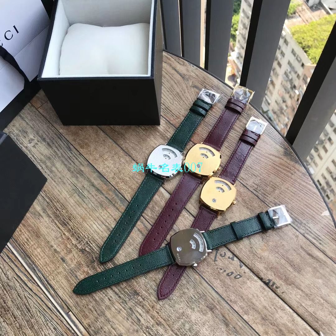 【渠道原单】original Gucci,‌古驰‌新款 Grip‌系列 wrist watches YA157403，YA157401 Watches  / GUCCIKK19
