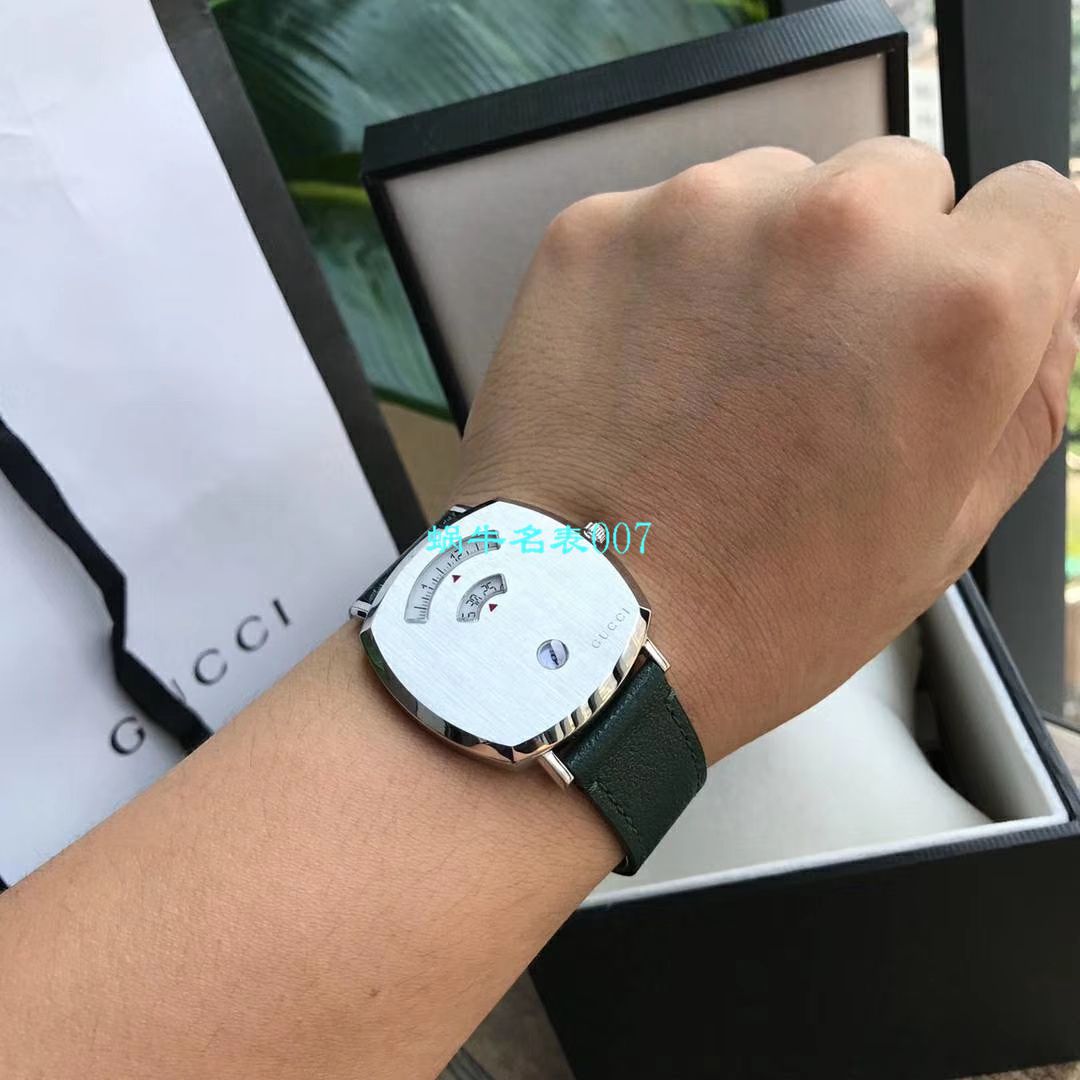【渠道原单】original Gucci,‌古驰‌新款 Grip‌系列 wrist watches YA157403，YA157401 Watches  / GUCCIKK19