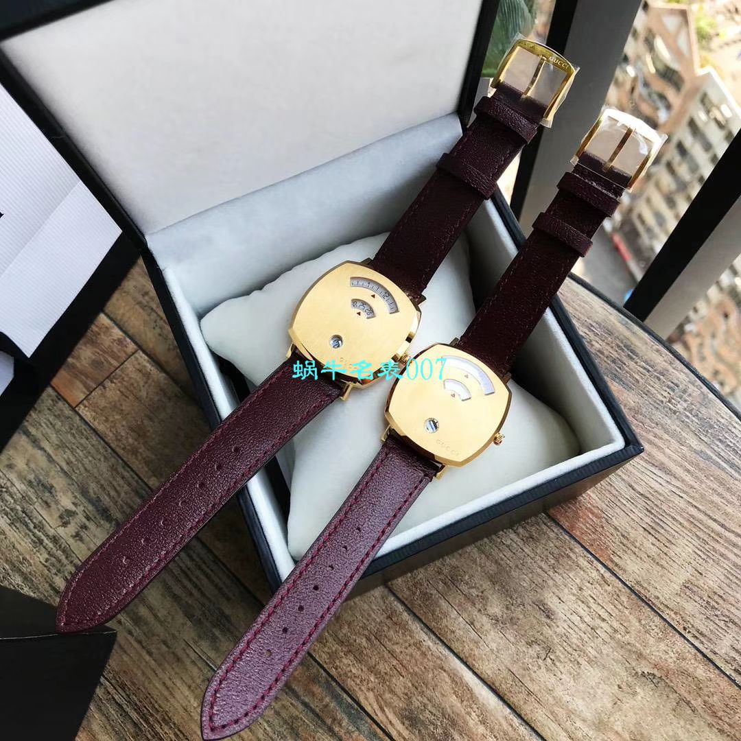 【渠道原单】original Gucci,‌古驰‌新款 Grip‌系列 wrist watches YA157403，YA157401 Watches  / GUCCIKK19