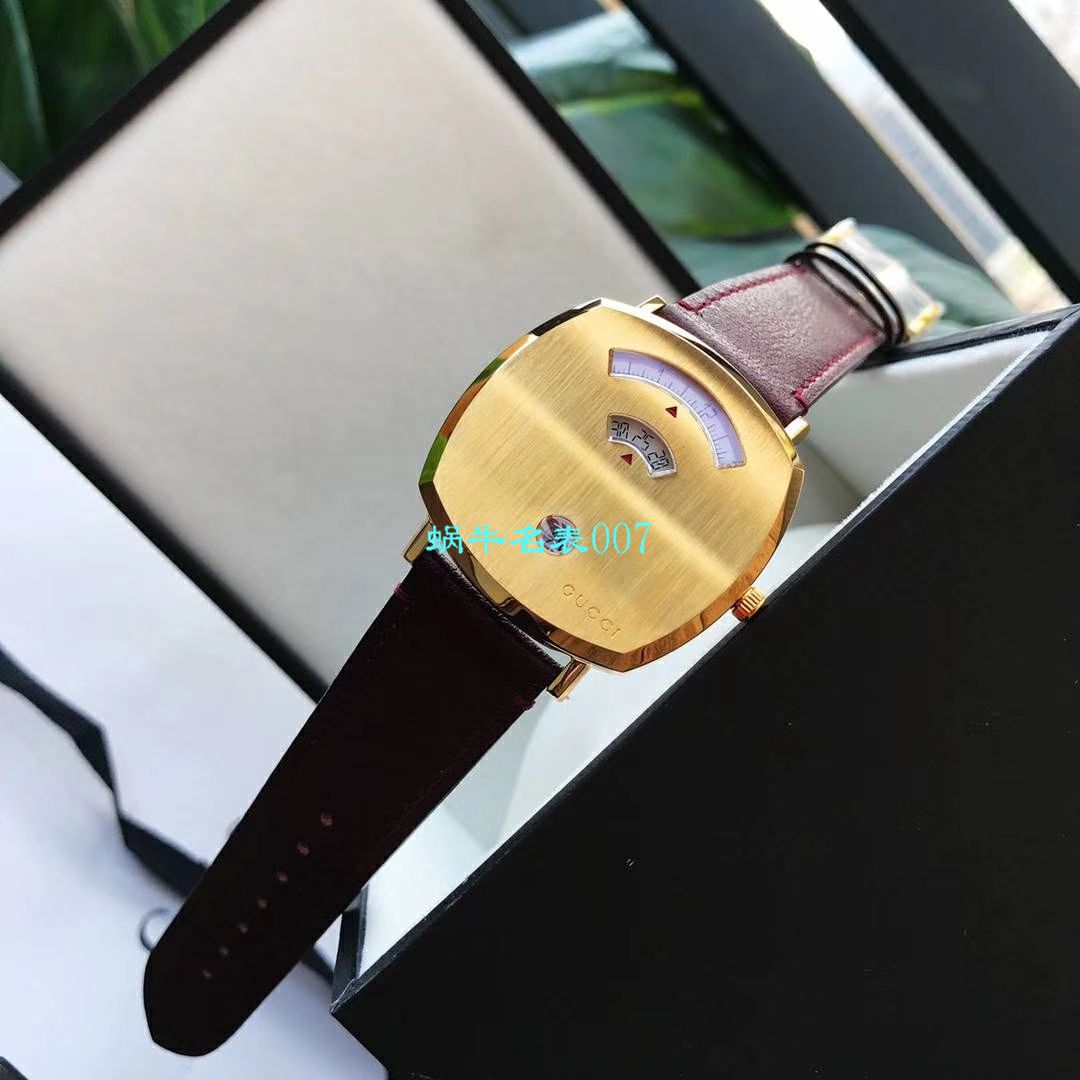 【渠道原单】original Gucci,‌古驰‌新款 Grip‌系列 wrist watches YA157403，YA157401 Watches  / GUCCIKK19