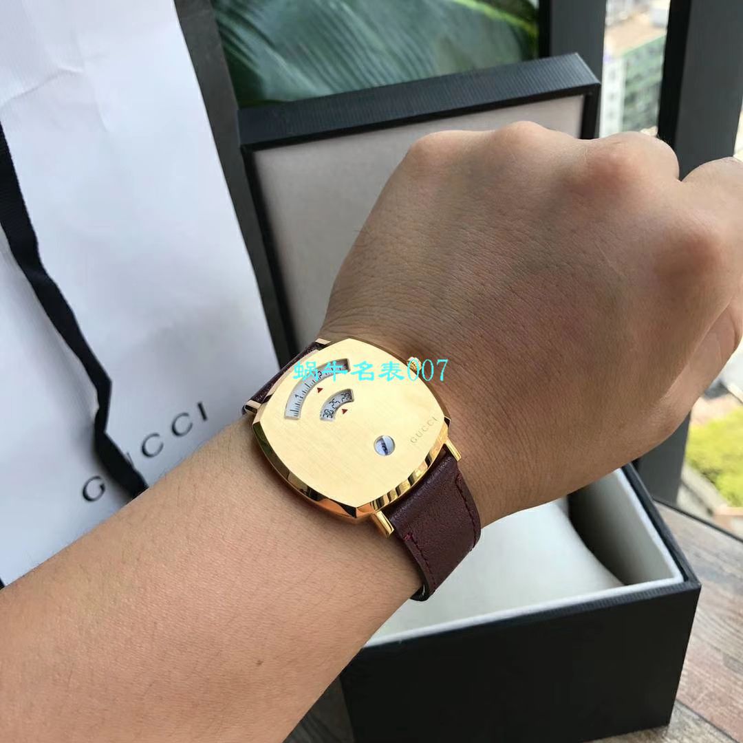 【渠道原单】original Gucci,‌古驰‌新款 Grip‌系列 wrist watches YA157403，YA157401 Watches  / GUCCIKK19