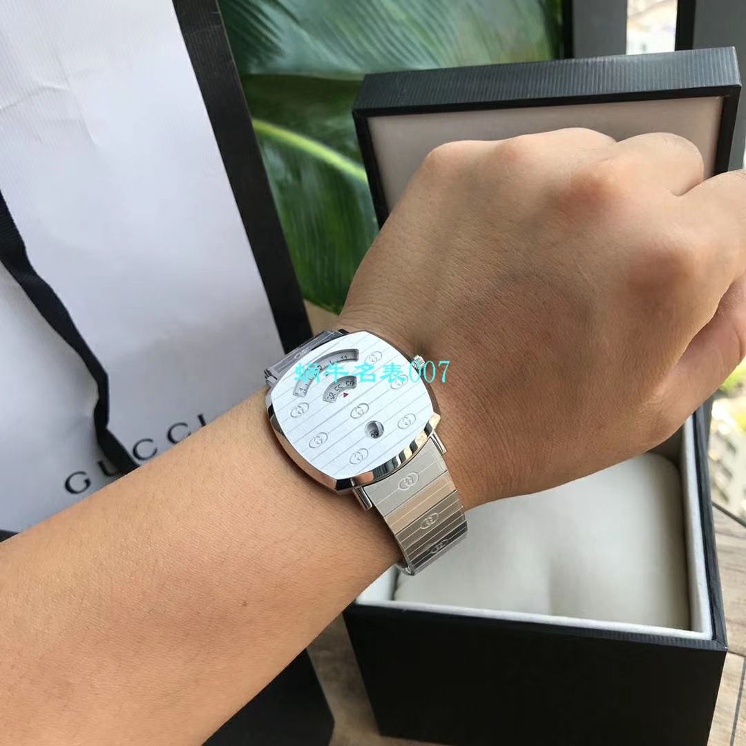【渠道原单】original Gucci,‌古驰‌新款 Grip‌系列 wrist watches YA157403，YA157401 Watches  / GUCCIKK19