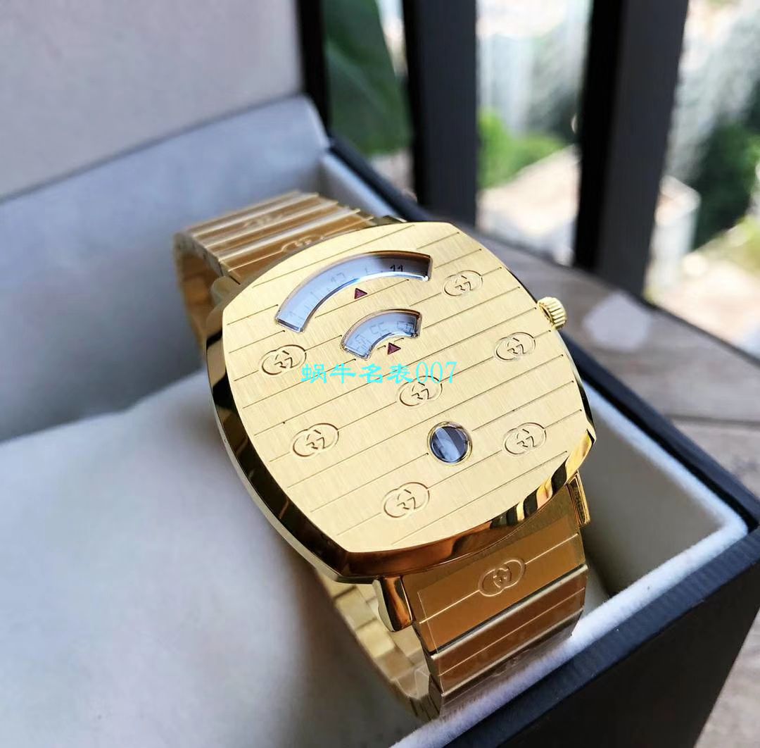 【渠道原单】original Gucci,‌古驰‌新款 Grip‌系列 wrist watches YA157403，YA157401 Watches  / GUCCIKK19