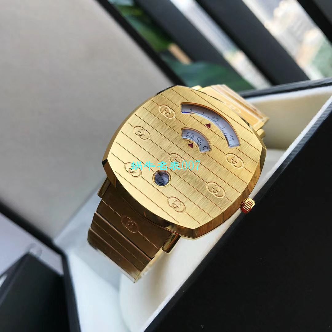 【渠道原单】original Gucci,‌古驰‌新款 Grip‌系列 wrist watches YA157403，YA157401 Watches  / GUCCIKK19
