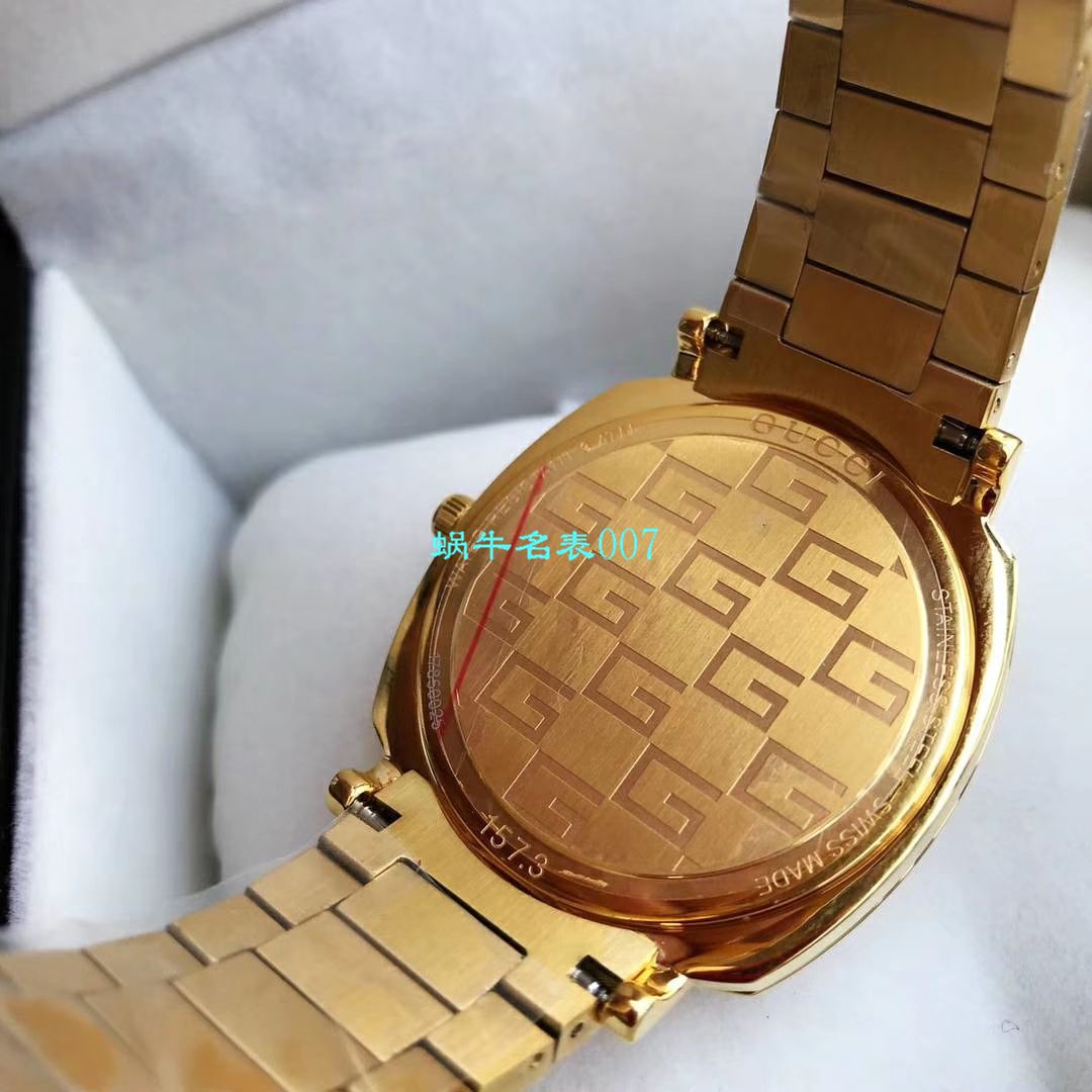 【渠道原单】original Gucci,‌古驰‌新款 Grip‌系列 wrist watches YA157403，YA157401 Watches  / GUCCIKK19