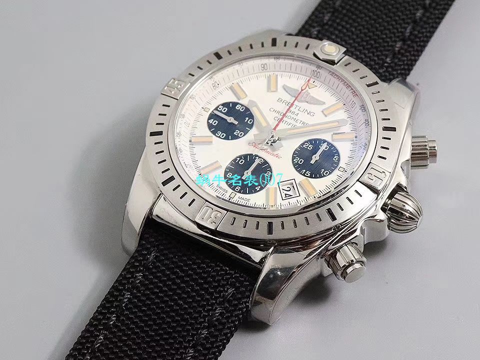 【GF Factory 官网 Replica Copy 表】 Breitling 机械计时王牌飞行员系列AB01154G.BD13.101W.A20D.1 wrist watches  / BL122