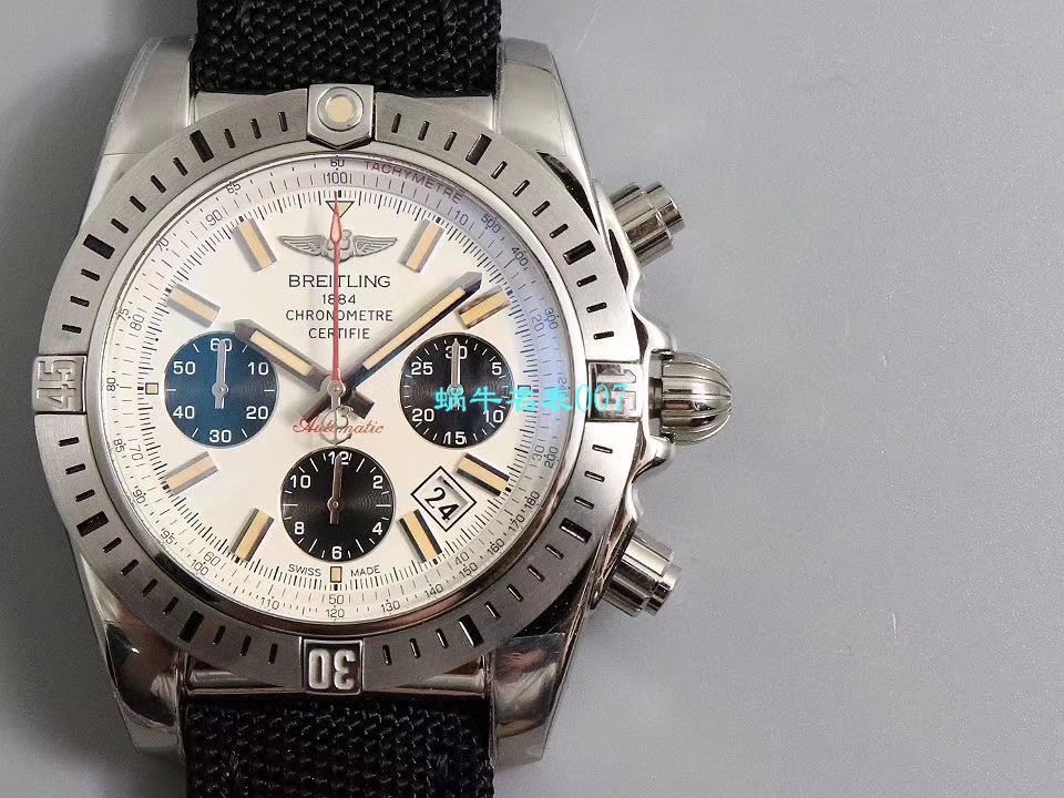 【GF Factory 官网 Replica Copy 表】 Breitling 机械计时王牌飞行员系列AB01154G.BD13.101W.A20D.1 wrist watches  / BL122