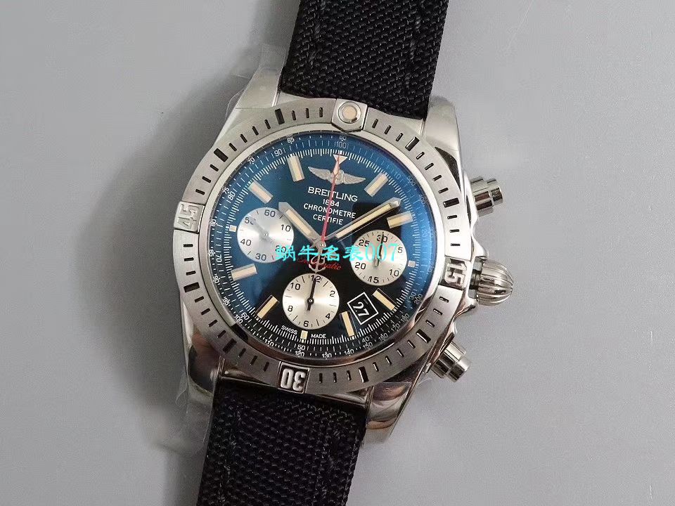 【GF Factory 官网 Replica Copy 表】 Breitling 机械计时王牌飞行员系列AB01154G.BD13.101W.A20D.1 wrist watches  / BL122