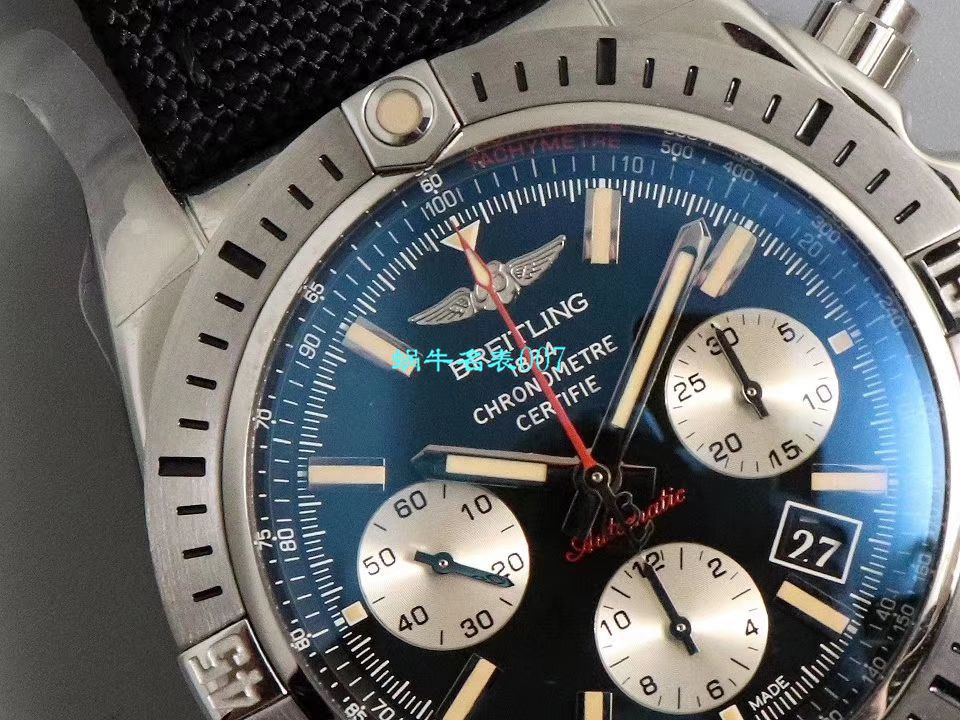 【GF Factory 官网 Replica Copy 表】 Breitling 机械计时王牌飞行员系列AB01154G.BD13.101W.A20D.1 wrist watches  / BL122
