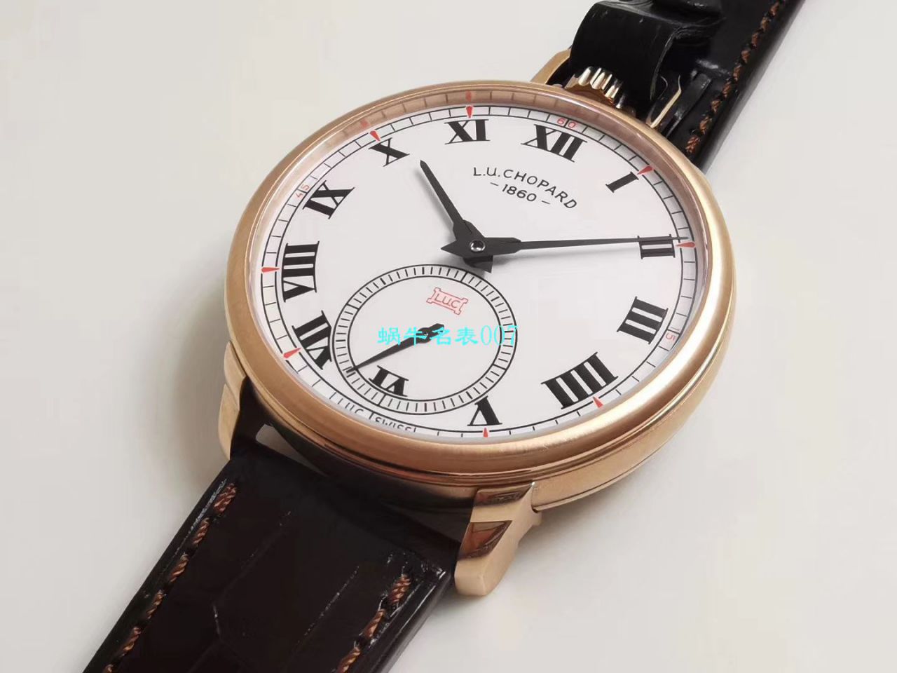 【LUC Factory Chopard Replica Copy  Watches 】 Chopard L.U.C系列L.U.C THE TRIBUTE系161923-1001 wrist watches ‎与‎怀表一‎体 wrist watches  / XB052
