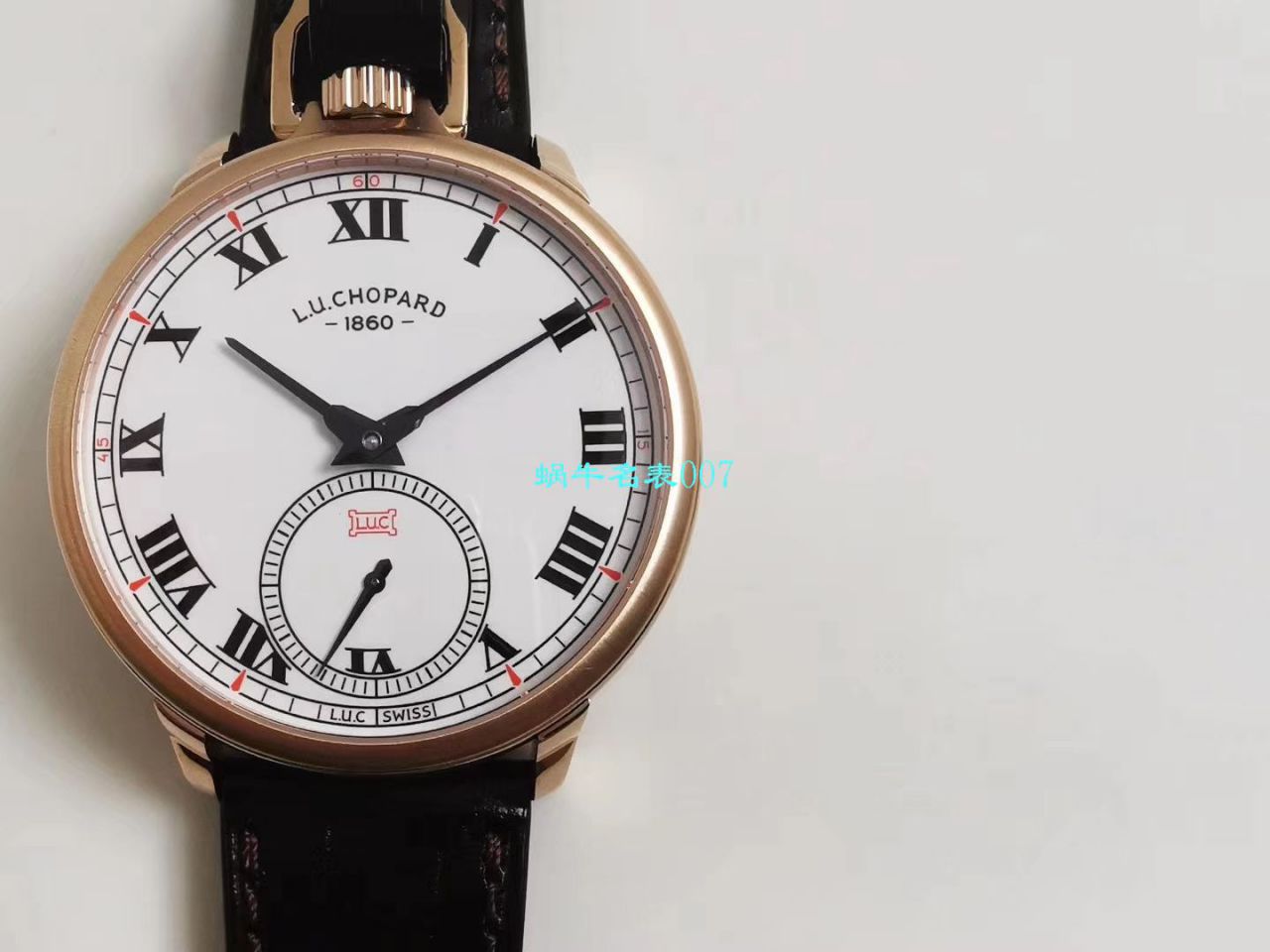 【LUC Factory Chopard Replica Copy  Watches 】 Chopard L.U.C系列L.U.C THE TRIBUTE系161923-1001 wrist watches ‎与‎怀表一‎体 wrist watches  / XB052
