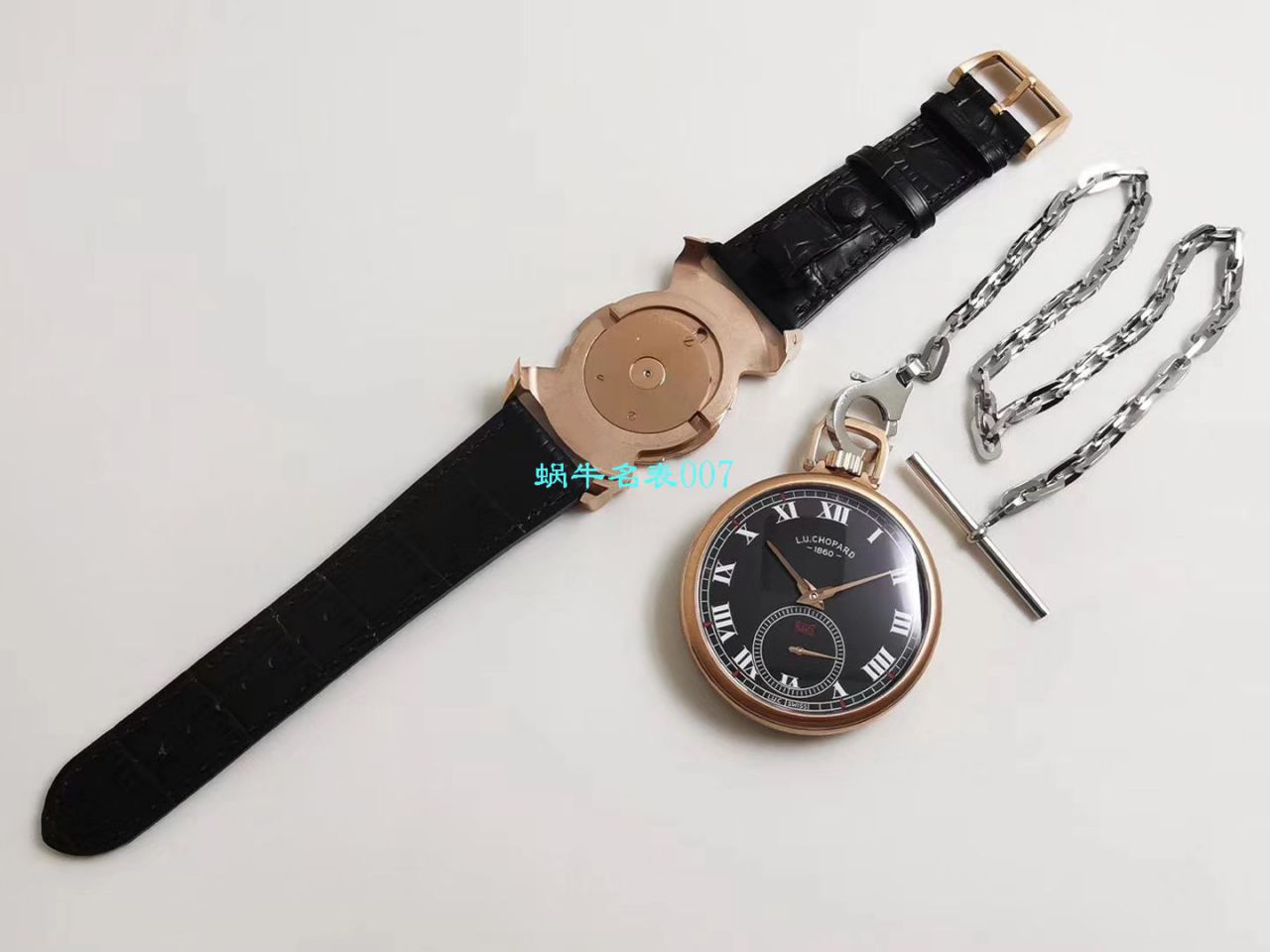 【LUC Factory Chopard Replica Copy  Watches 】 Chopard L.U.C系列L.U.C THE TRIBUTE系161923-1001 wrist watches ‎与‎怀表一‎体 wrist watches  / XB052