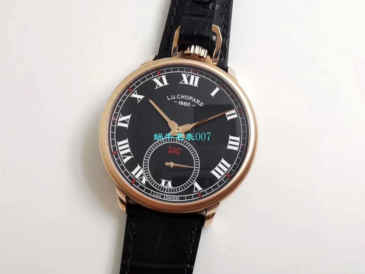 【LUC Factory Chopard Replica Copy  Watches 】 Chopard L.U.C系列L.U.C THE TRIBUTE系161923-1001 wrist watches ‎与‎怀表一‎体 wrist watches  / XB052