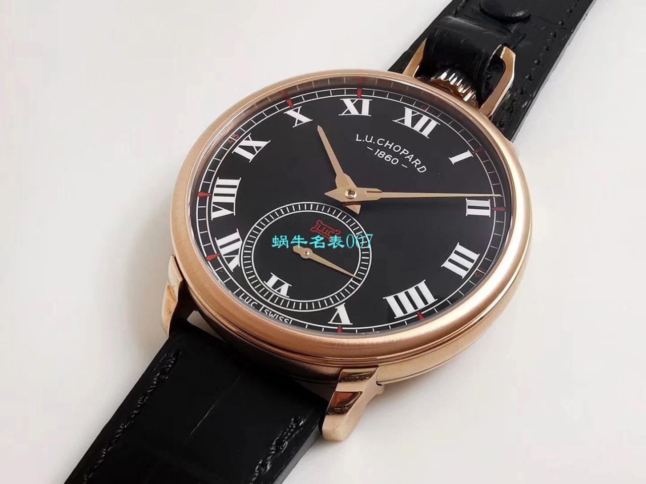 【LUC Factory Chopard Replica Copy  Watches 】 Chopard L.U.C系列L.U.C THE TRIBUTE系161923-1001 wrist watches ‎与‎怀表一‎体 wrist watches  / XB052