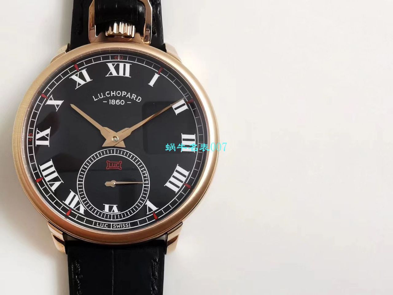 【LUC Factory Chopard Replica Copy  Watches 】 Chopard L.U.C系列L.U.C THE TRIBUTE系161923-1001 wrist watches ‎与‎怀表一‎体 wrist watches  / XB052