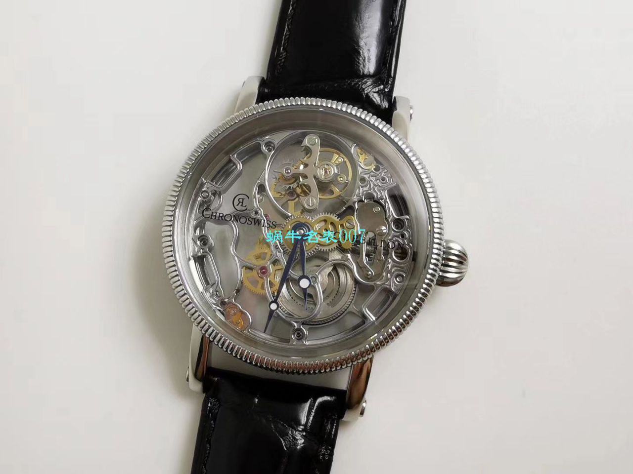 JB‌ Factory  Replica 瑞宝Chronoswiss镂空 Tourbillon   wrist watches  / CHR01