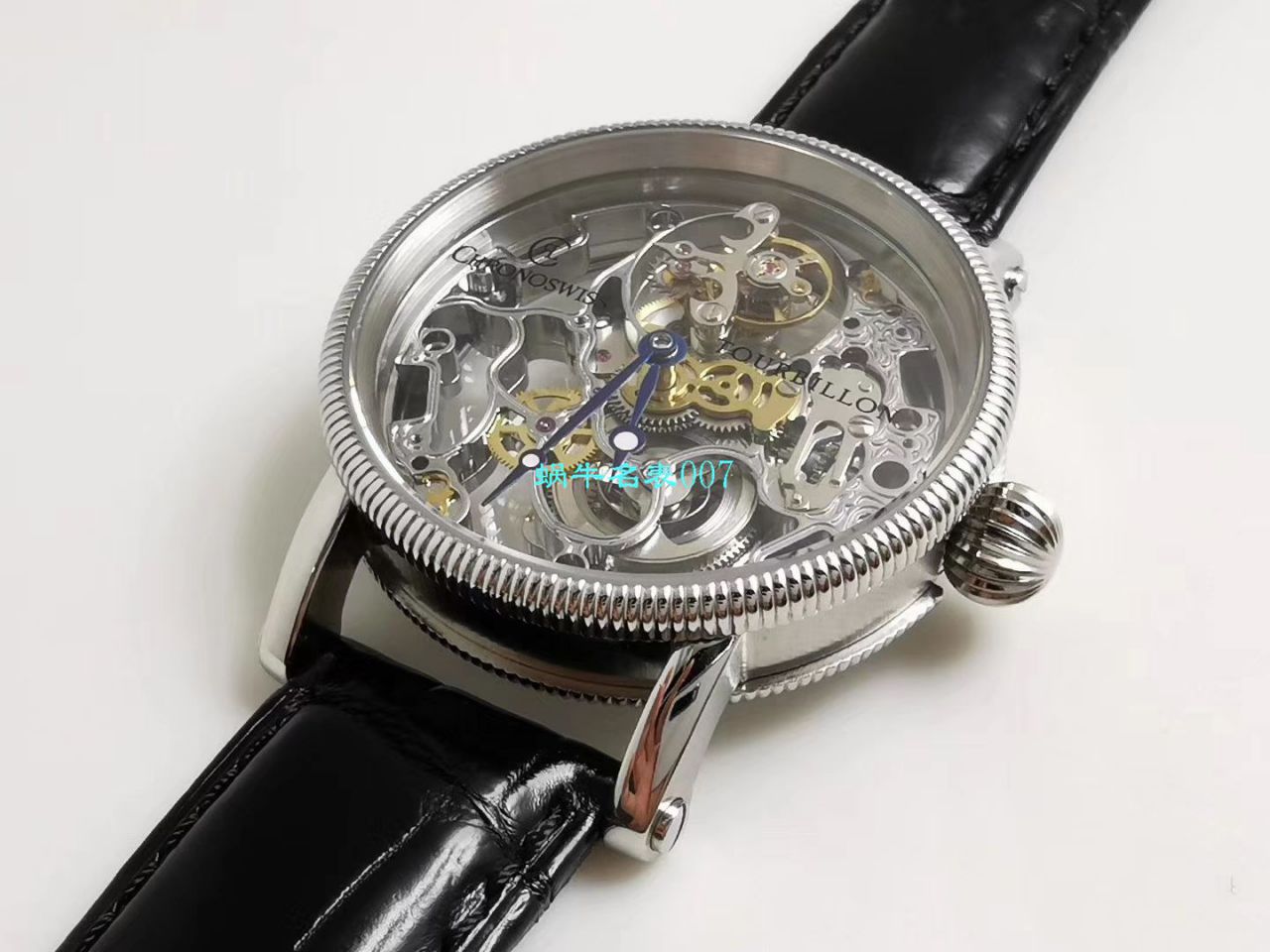JB‌ Factory  Replica 瑞宝Chronoswiss镂空 Tourbillon   wrist watches  / CHR01