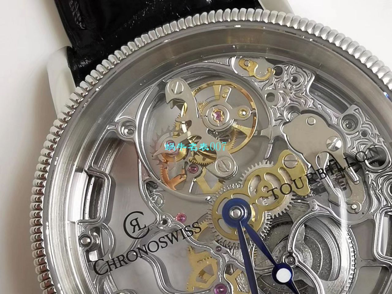 JB‌ Factory  Replica 瑞宝Chronoswiss镂空 Tourbillon   wrist watches  / CHR01