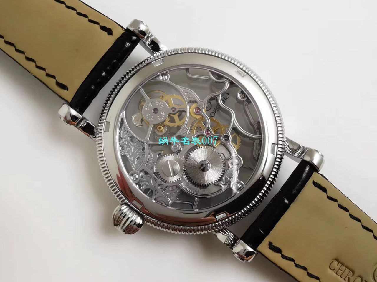 JB‌ Factory  Replica 瑞宝Chronoswiss镂空 Tourbillon   wrist watches  / CHR01