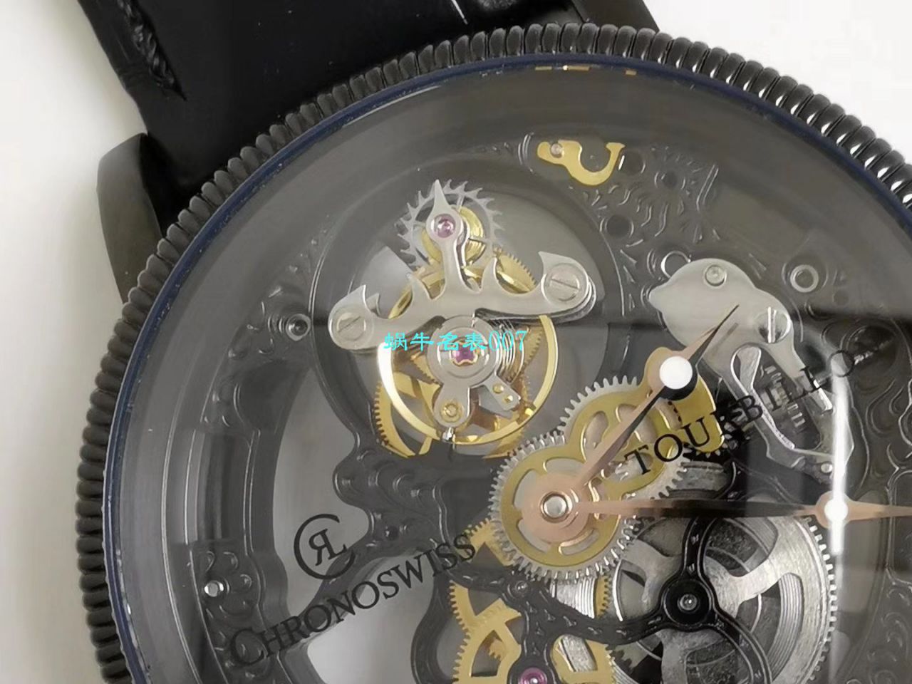 JB‌ Factory  Replica 瑞宝Chronoswiss镂空 Tourbillon   wrist watches  / CHR01
