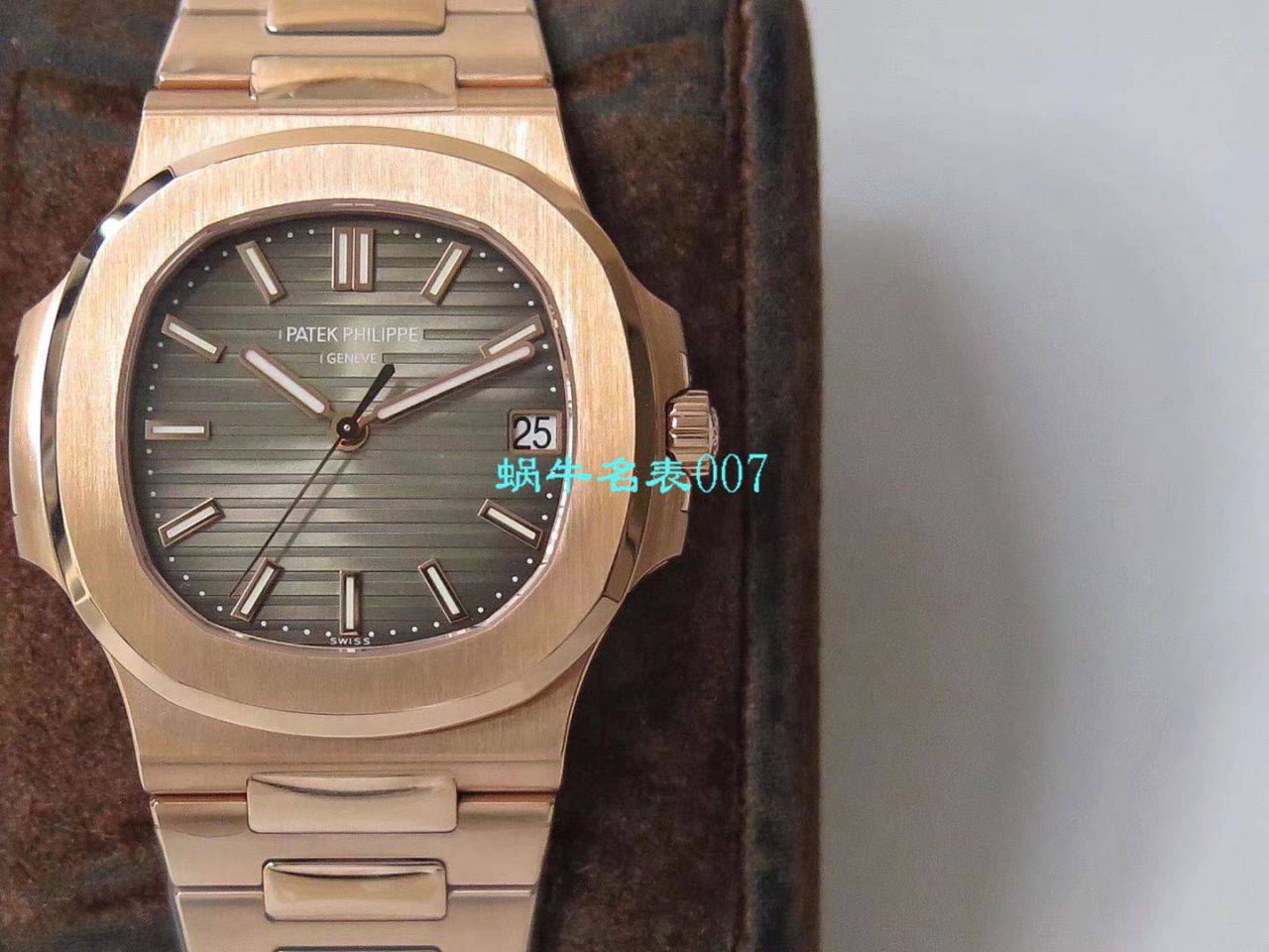 【PPF Factory  Nautilus  Replica Copy  Best 版本 Watches V2价格】 PATEK PHILIPPE 运动系列5711/1R-001 wrist watches  / BD253