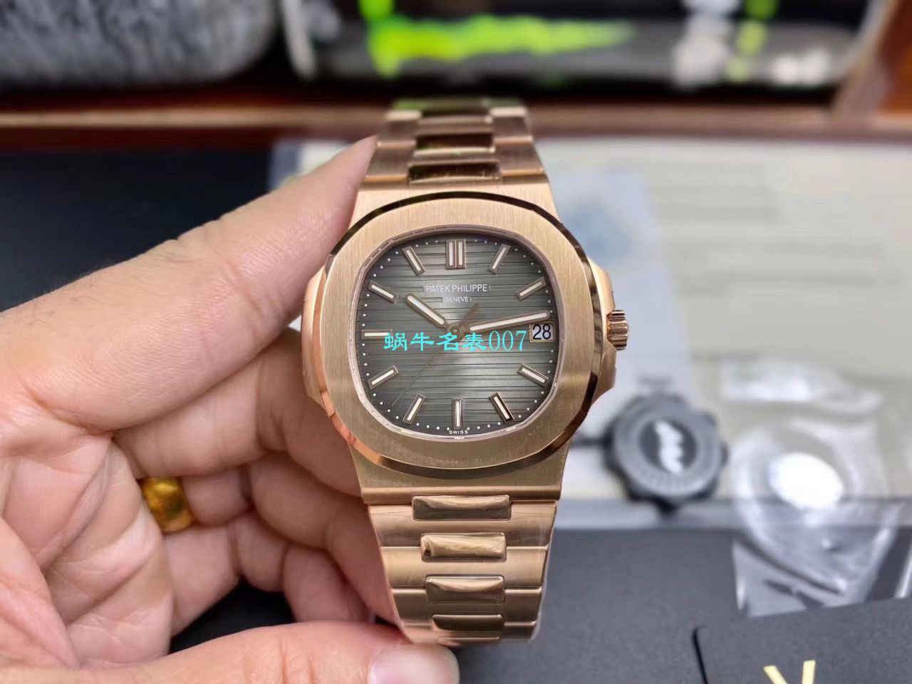 【PPF Factory  Nautilus  Replica Copy  Best 版本 Watches V2价格】 PATEK PHILIPPE 运动系列5711/1R-001 wrist watches  / BD253