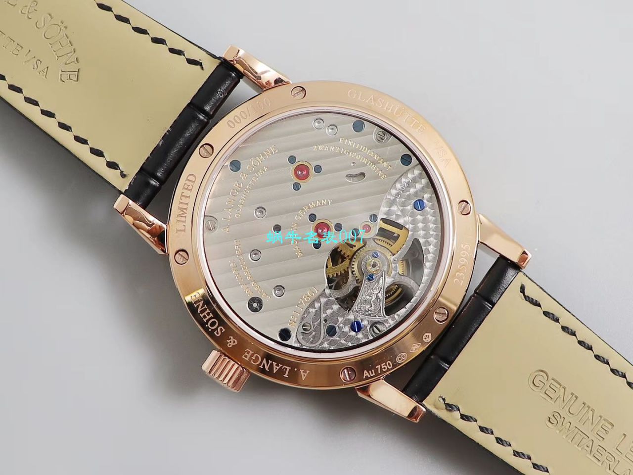 【LH Factory 官网 Knockoff  Watches V2版本 Tourbillon 】朗格1815 TOURBILLON系列 730.032 wrist watches  / LS018