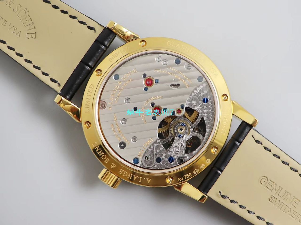 【LH Factory 官网 Knockoff  Watches V2版本 Tourbillon 】朗格1815 TOURBILLON系列 730.032 wrist watches  / LS018