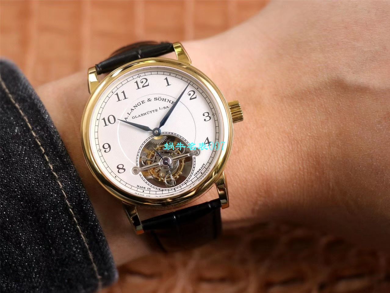 【LH Factory 官网 Knockoff  Watches V2版本 Tourbillon 】朗格1815 TOURBILLON系列 730.032 wrist watches  / LS018
