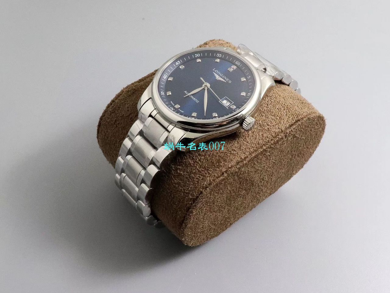 【V9 Factory 名匠三针新款40mm三字位日历款 top 副本】 top  Replica Copy  Longines 名匠系列L2.793.4.97.6 wrist watches  / L138