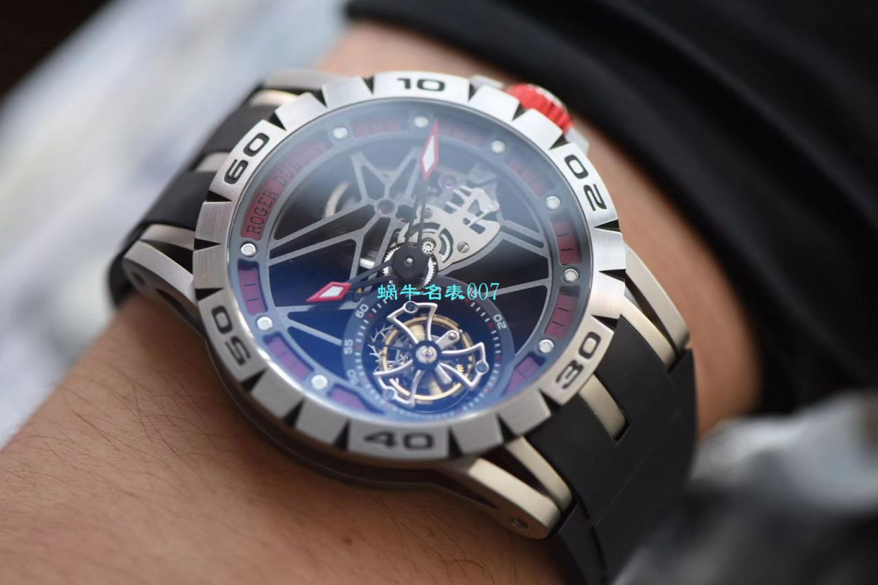 【JB Factory  Tourbillon  High quality  Replica Watches 】罗杰杜彼EXCALIBUR（王者系列）系列RDDBEX0545 wrist watches  / LJ060
