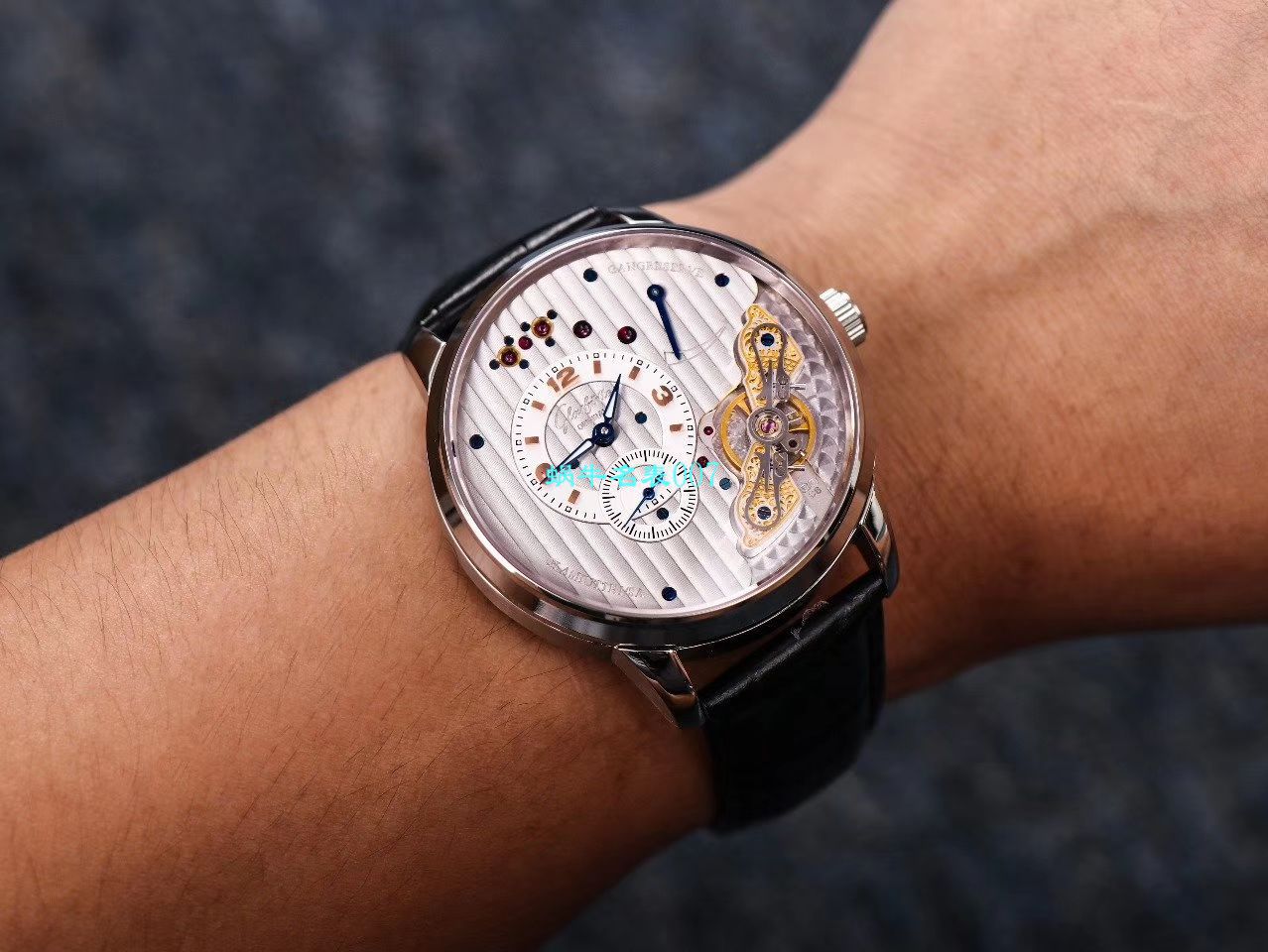 【TZ Factory  High quality  Replica Watches 】glashuette original原创偏心系列1-91-02-02-02-30 wrist watches  / GLA059