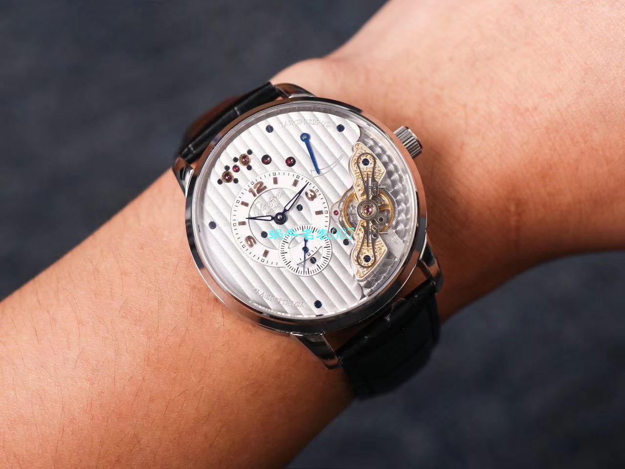 【TZ Factory  High quality 精 Replica Watches 】glashuette original原创偏心系列1-91-02-01-05-30 wrist watches  / GLA058