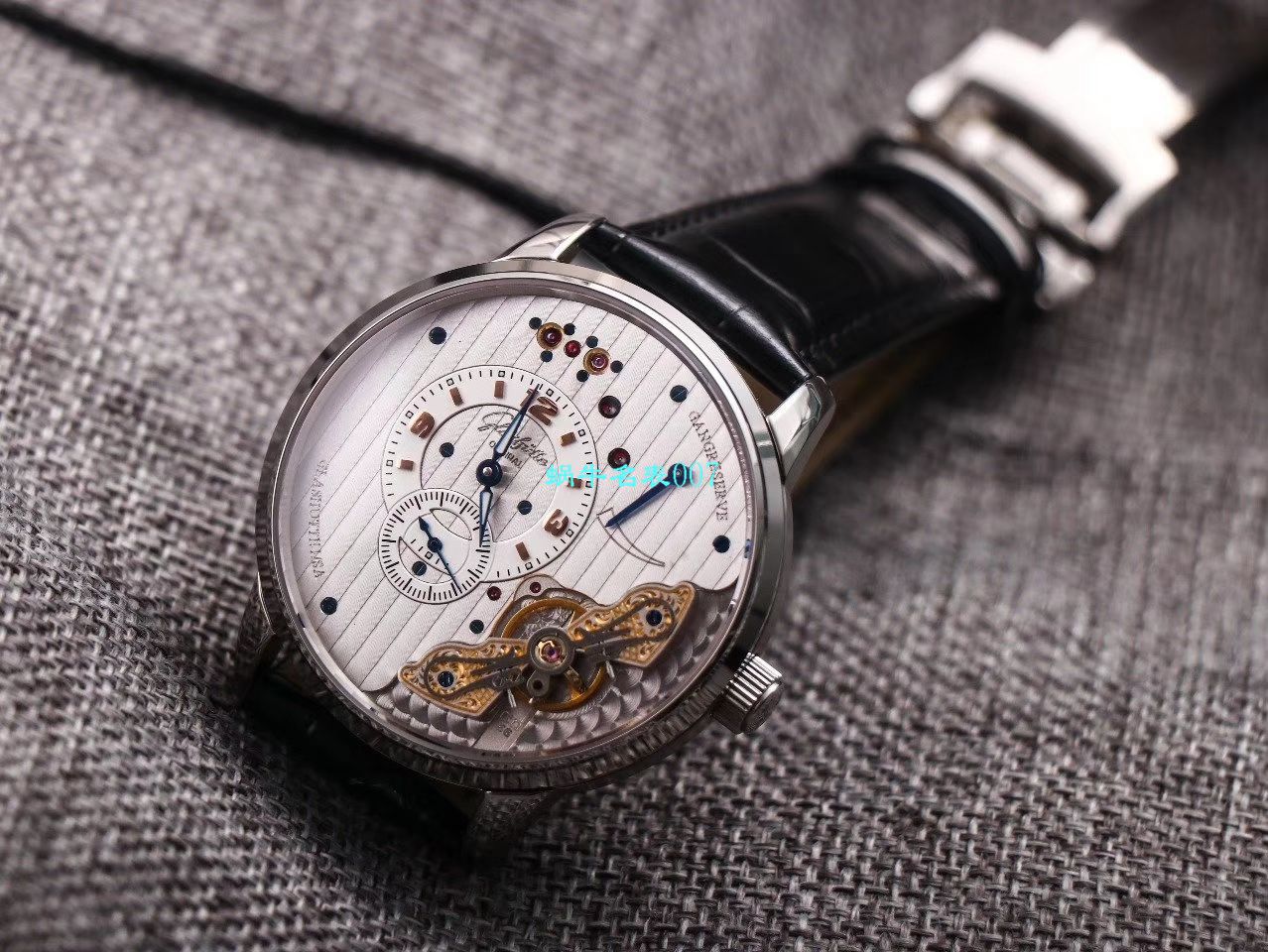 【TZ Factory  top  Replica Watches 】glashuette original原创偏心系列1-66-06-04-22-05 wrist watches  / GLA060