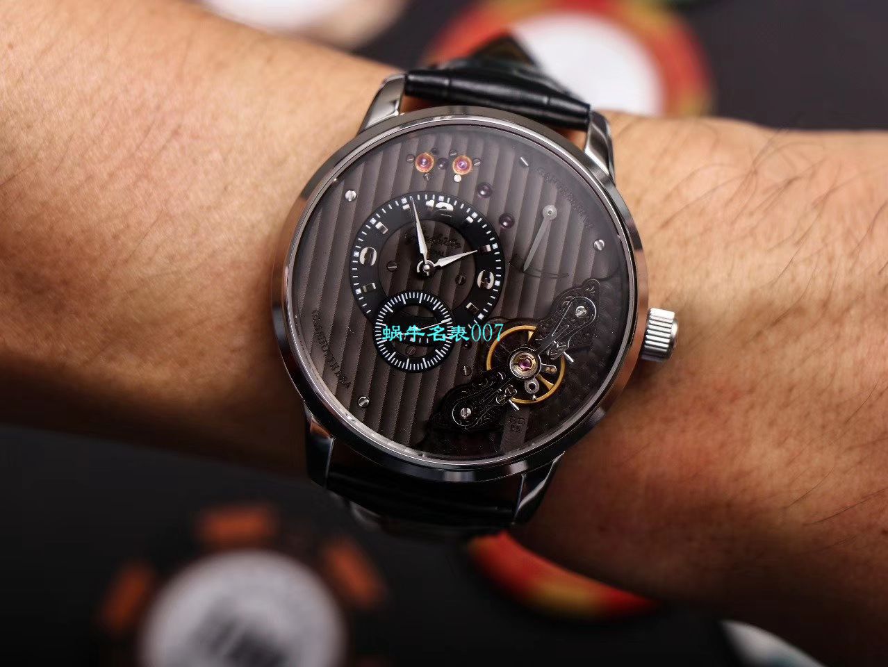 【TZ Factory  top  Replica Watches 】glashuette original原创偏心系列1-66-06-04-22-05 wrist watches  / GLA060