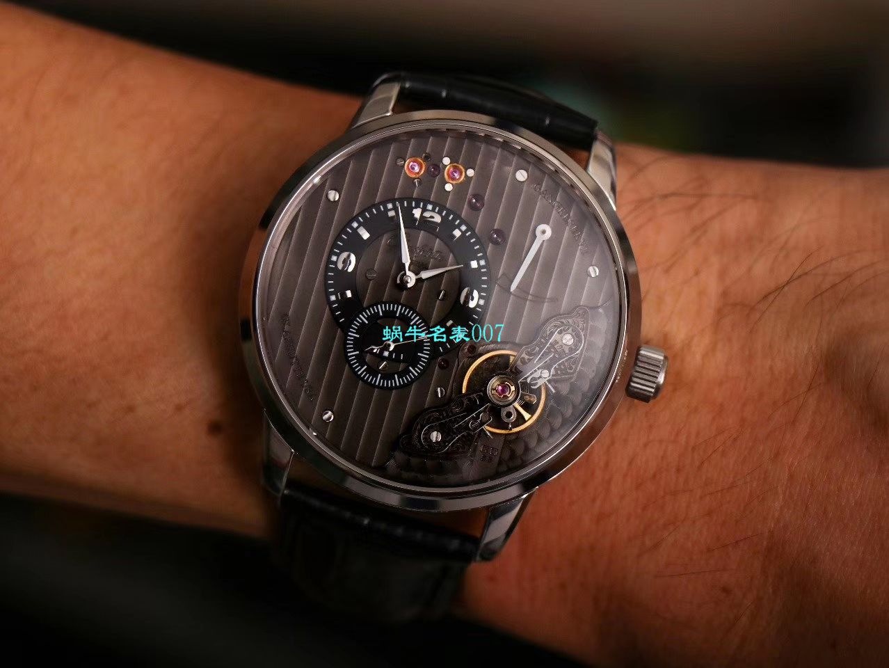 【TZ Factory  High quality  Replica Watches 】glashuette original原创偏心系列1-91-02-02-02-30 wrist watches  / GLA059