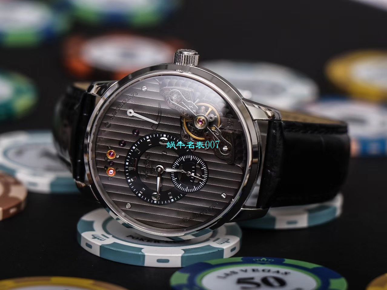 【TZ Factory  High quality  Replica Watches 】glashuette original原创偏心系列1-91-02-02-02-30 wrist watches  / GLA059