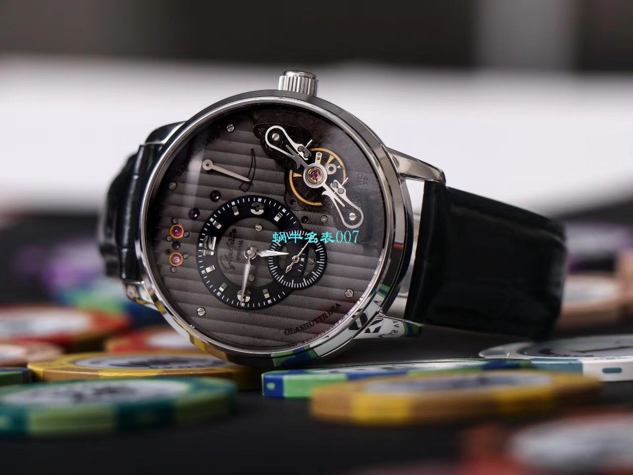 【TZ Factory  High quality  Replica Watches 】glashuette original原创偏心系列1-91-02-02-02-30 wrist watches  / GLA059
