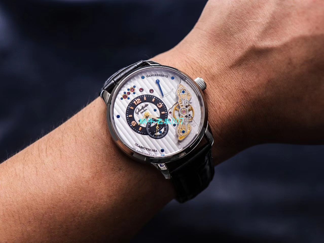 【TZ Factory  High quality  Replica Watches 】glashuette original原创偏心系列1-91-02-02-02-30 wrist watches  / GLA059