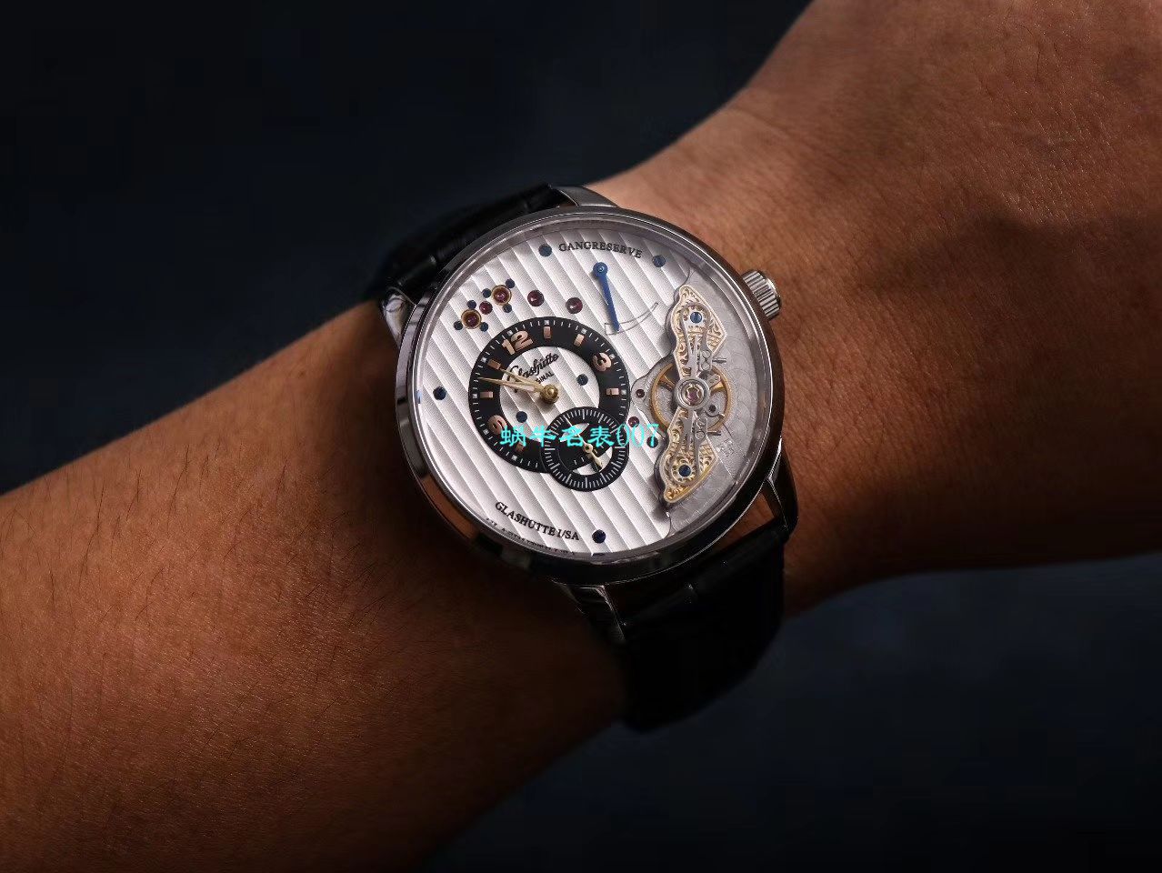 【TZ Factory  High quality  Replica Watches 】glashuette original原创偏心系列1-91-02-02-02-30 wrist watches  / GLA059
