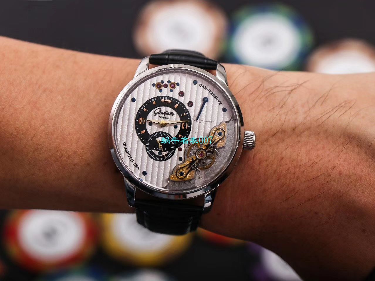 【TZ Factory  High quality  Replica Watches 】glashuette original原创偏心系列1-91-02-02-02-30 wrist watches  / GLA059