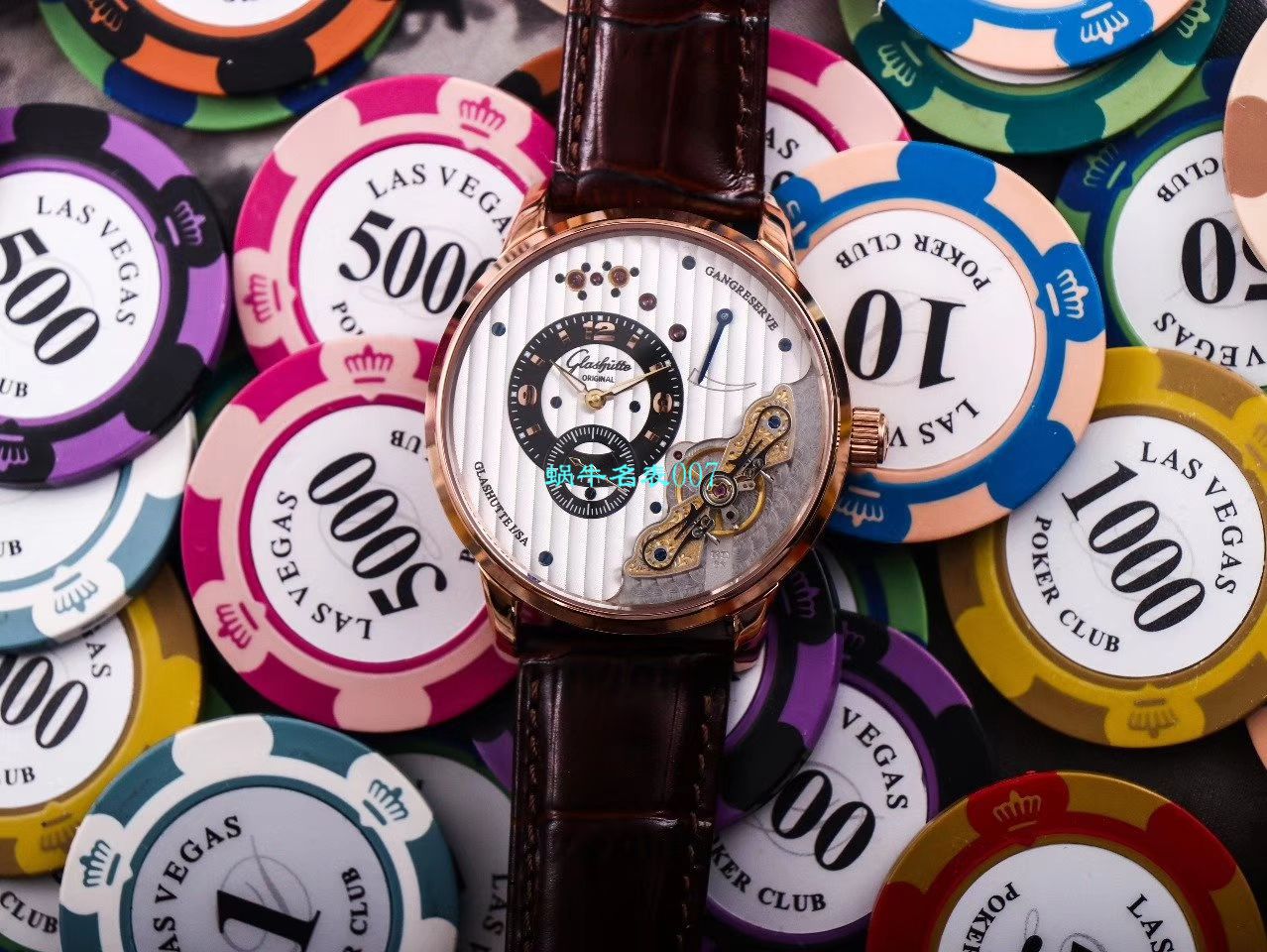 【TZ Factory  High quality  Replica Watches 】glashuette original原创偏心系列1-91-02-02-02-30 wrist watches  / GLA059