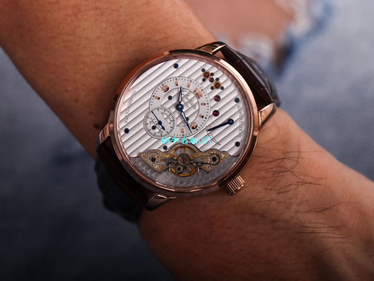 【TZ Factory  top  Replica Watches 】glashuette original原创偏心系列1-66-06-04-22-05 wrist watches  / GLA060