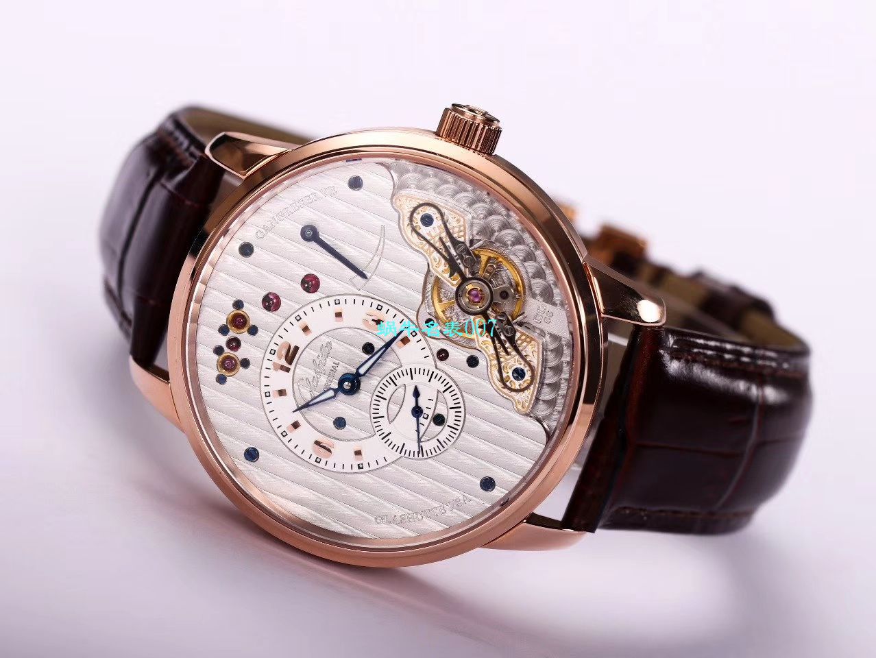 【TZ Factory  High quality  Replica Watches 】glashuette original原创偏心系列1-91-02-02-02-30 wrist watches  / GLA059